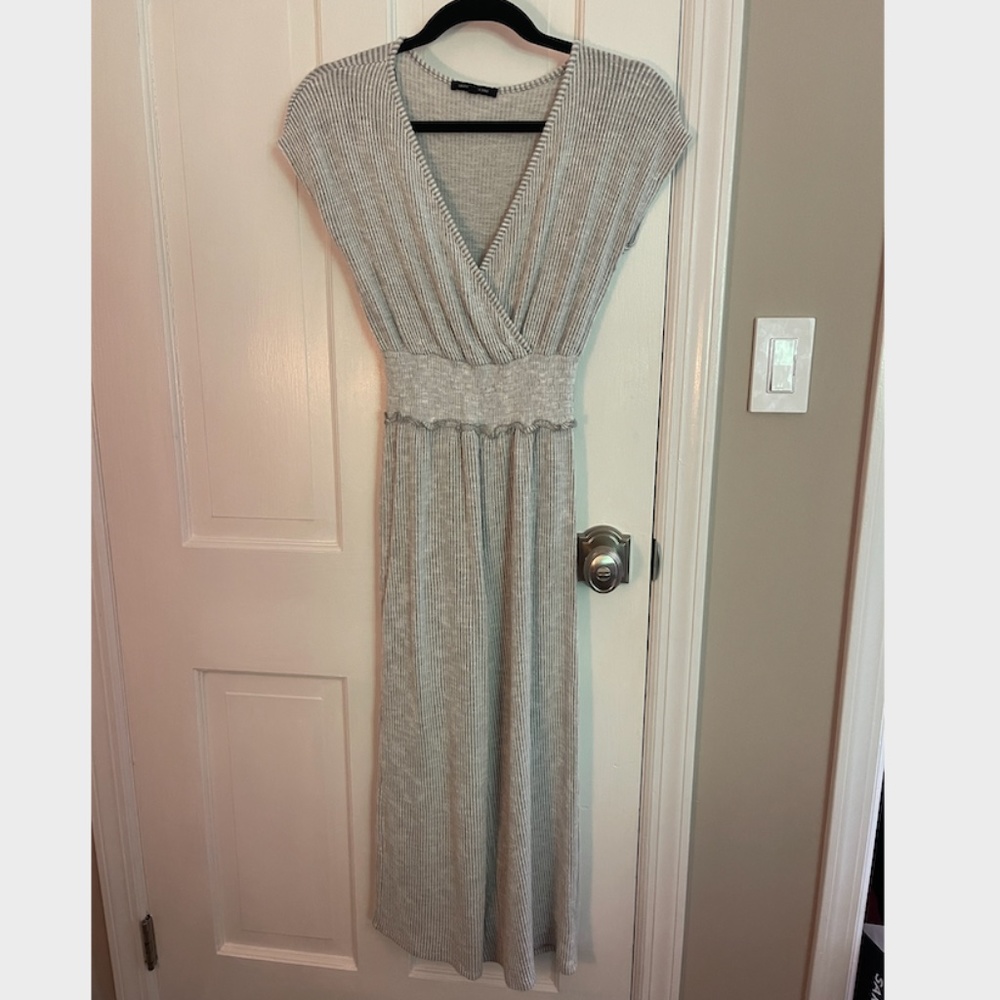 Stripped Shortsleeve Jumpsuit